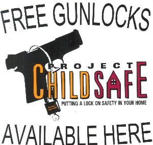 Free gun locks Child Safe Gun Safety