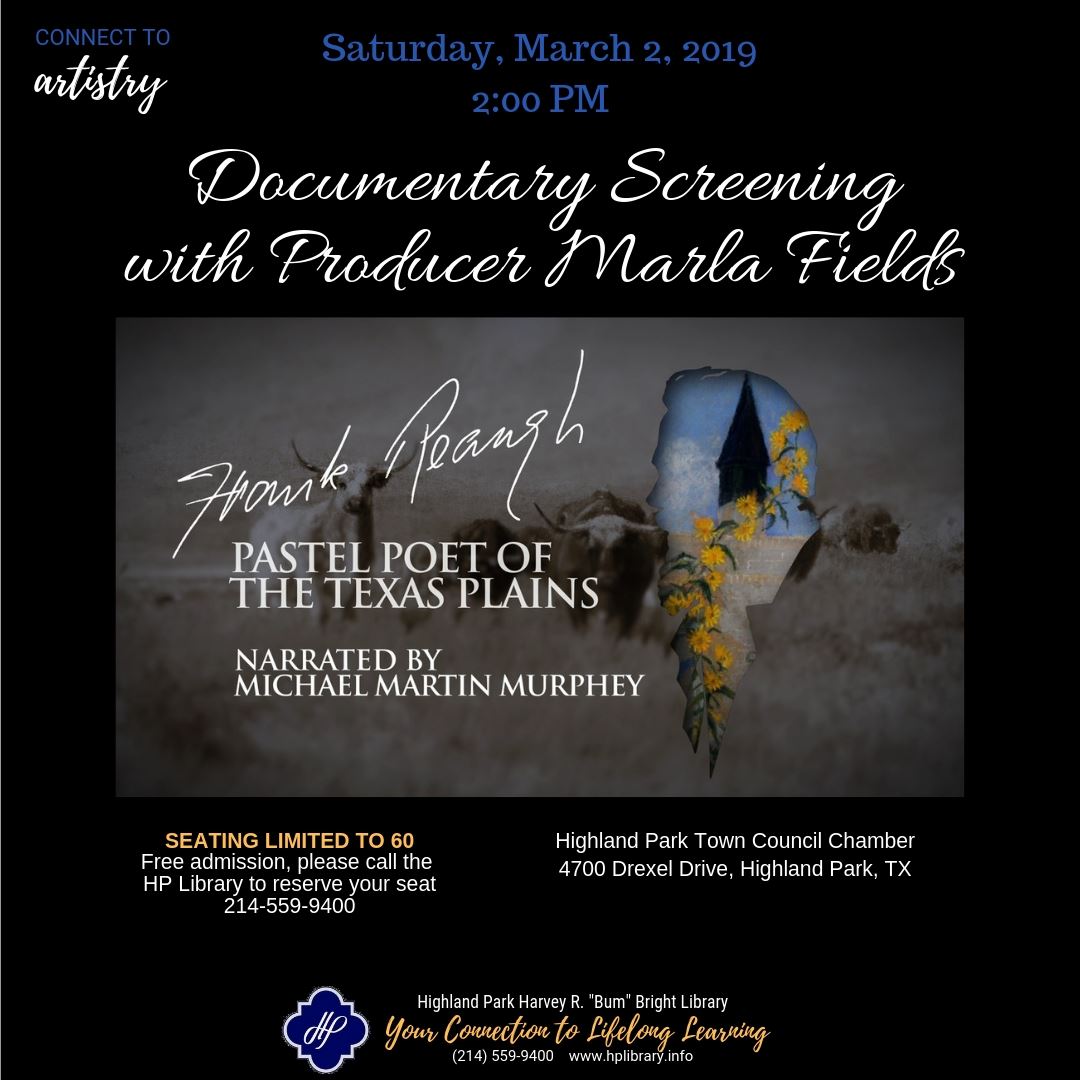 Frank Reaugh event info