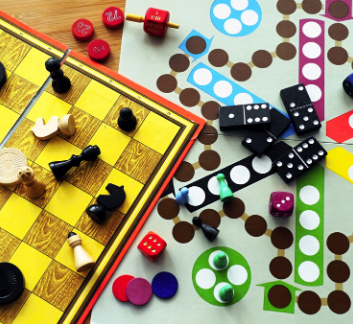 photo of board games