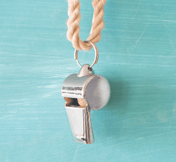 Photo of a whistle
