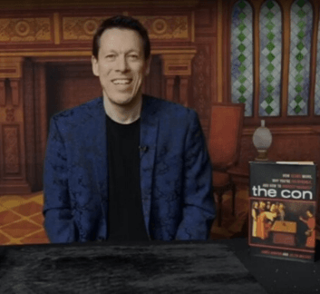 James Munton with his book