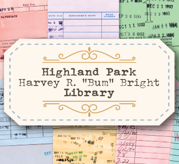 Image of Highland Park Library card